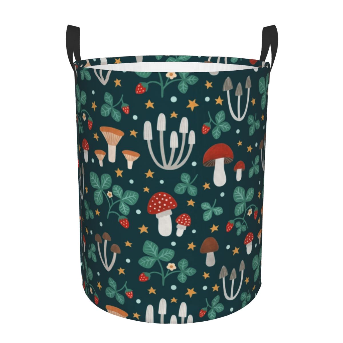 Baby Nursery Laundry Basket - Magic Bos Wasmand Opvouwbare Psychedelische Paddestoelen