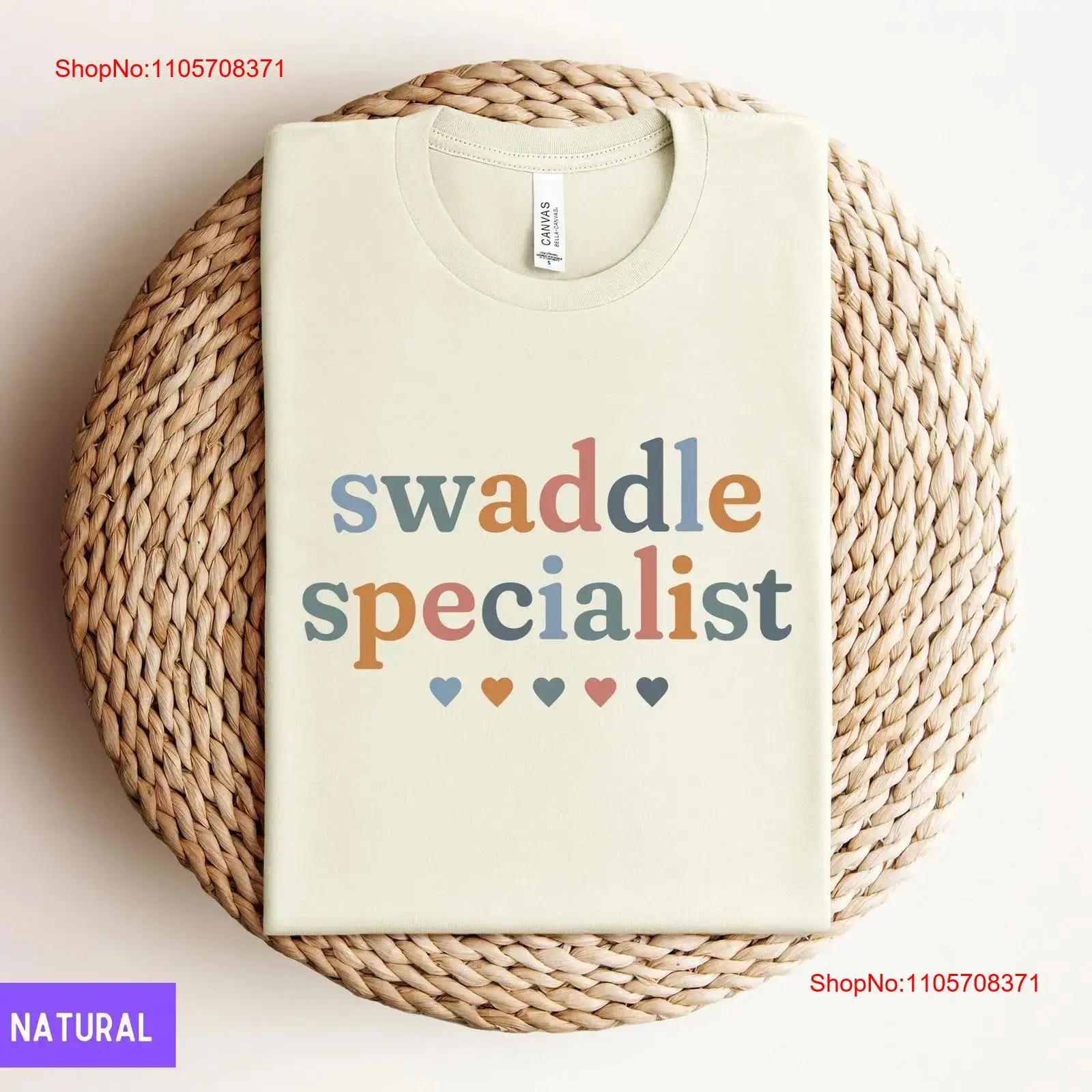 Baby Nursery Unit - Cone Health Swaddle Specialist T-shirt Verpleegkundige