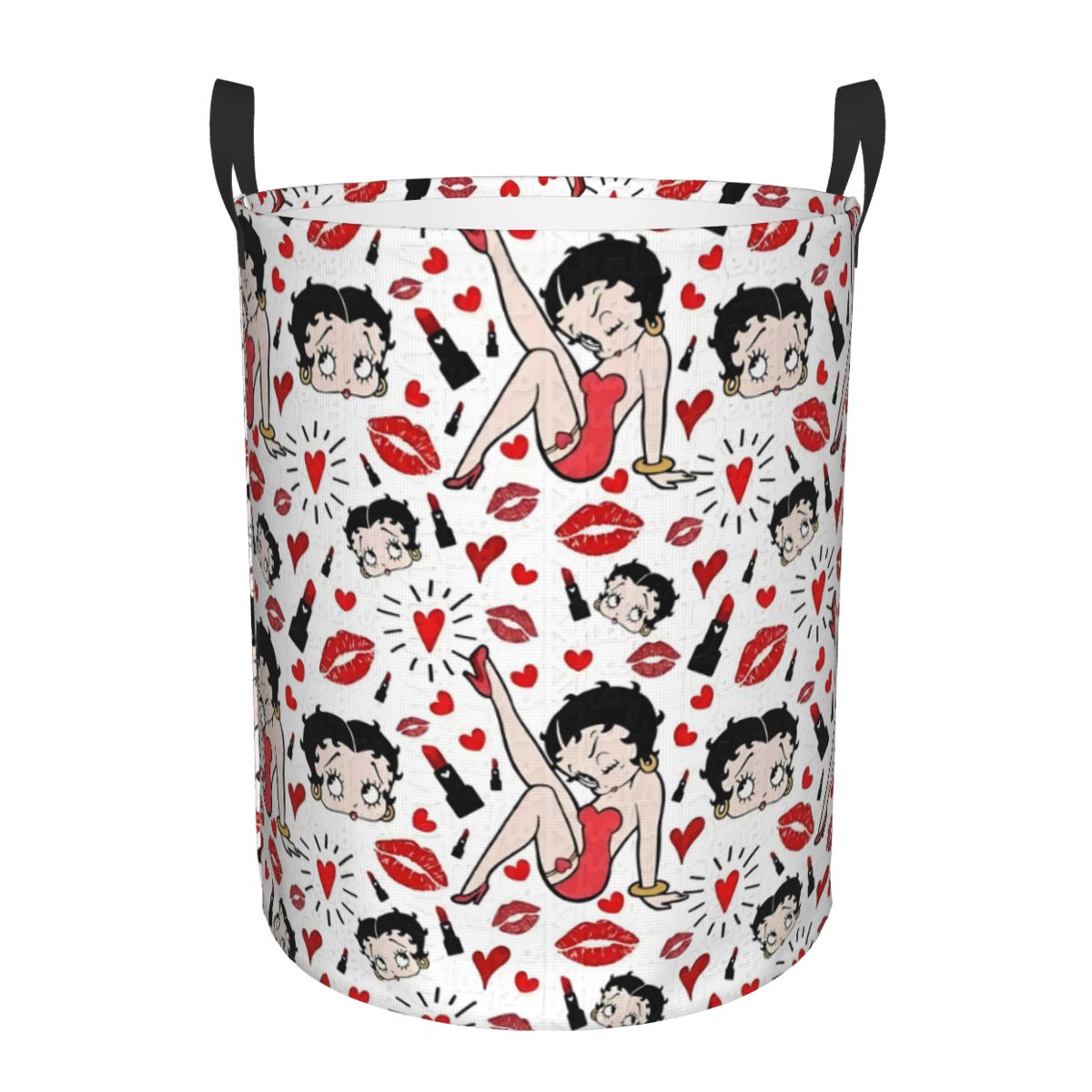 Baby Nursery Laundry Basket - Cartoon Girl B-Boop wasmand opvouwbaar B-Bettys