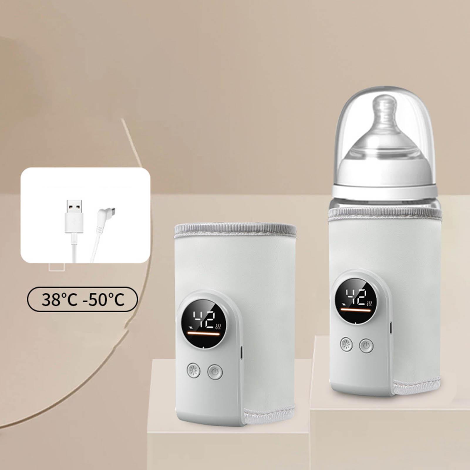 Baby Nursery Unit - Draagbare flessenwarmer USB-babyflesmelkwarmer USB-aangedreven melkverwarmer voor