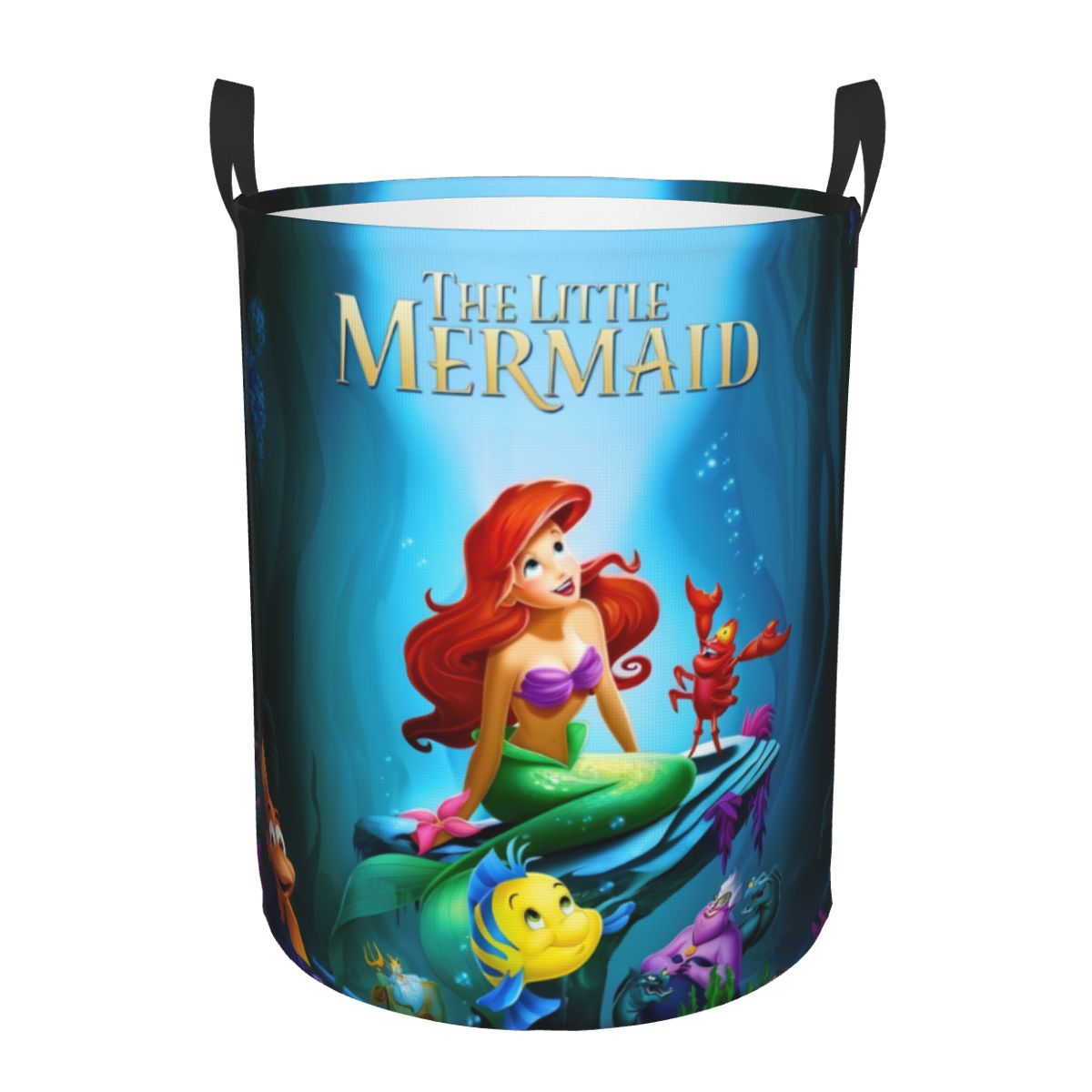 Baby Nursery Laundry Basket - Anima De Kleine Zeemeermin Wasmand Opvouwbare