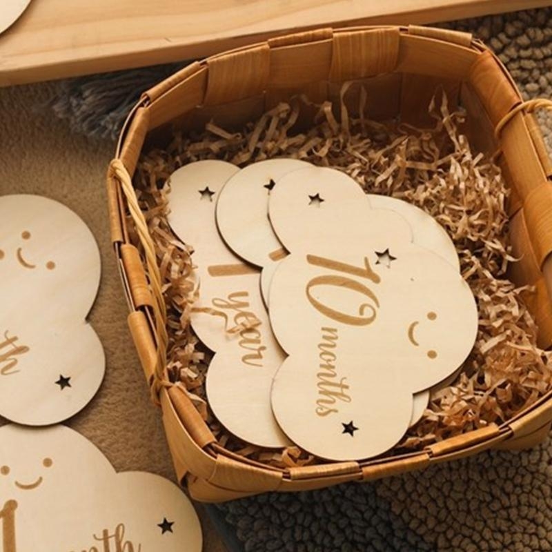 Milestone Card Set - Babyfotokaarten Mijlpaalkaart Babygroei Zwangerschapskaart Nieuwe ouders