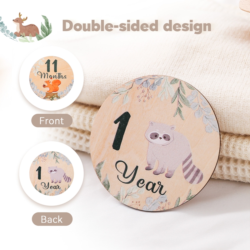 Pasgeboren Baby Groei Mijlpale - Milestone Card Set recensie en prijs