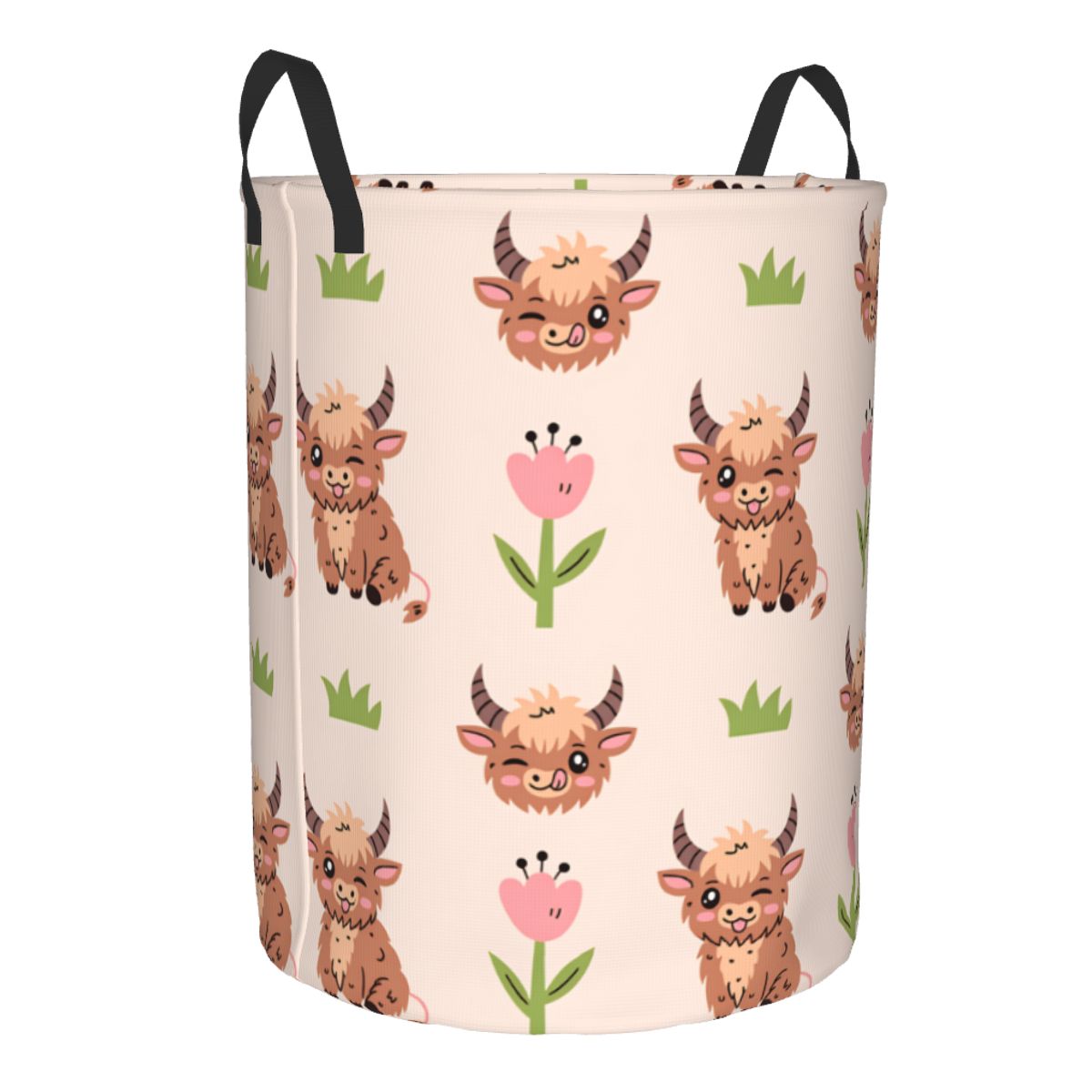Schattige Baby Highland Cows w - Baby Nursery Laundry Basket recensie en prijs