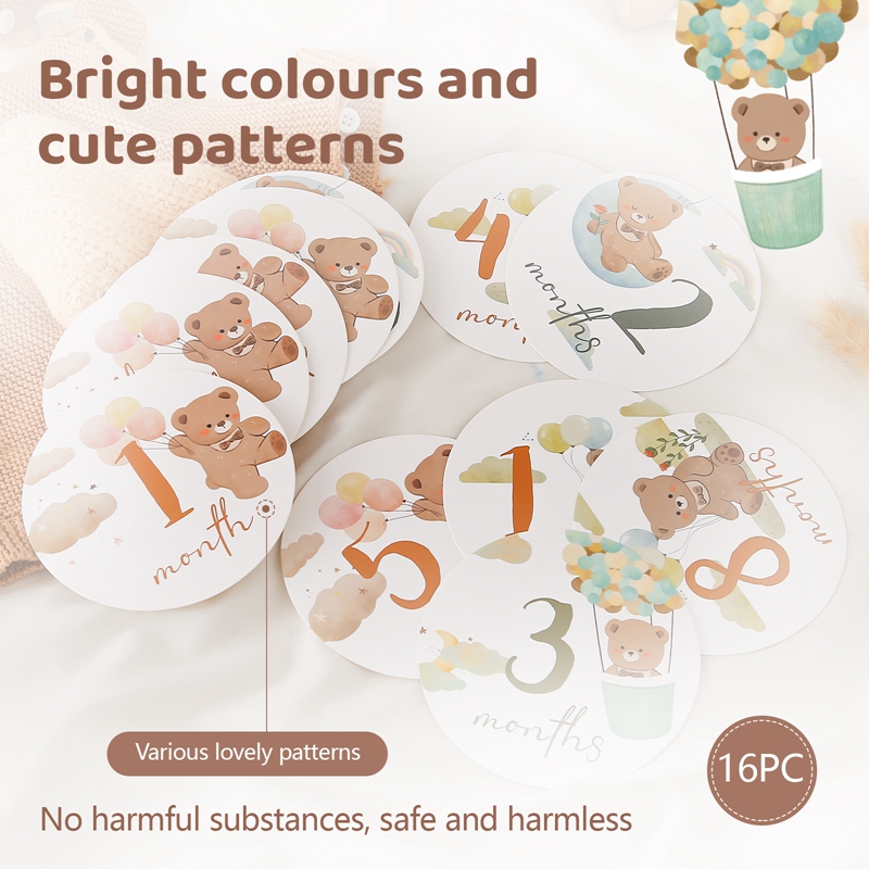 Baby papieren mijlpaal nummer  - Milestone Card Set recensie en prijs
