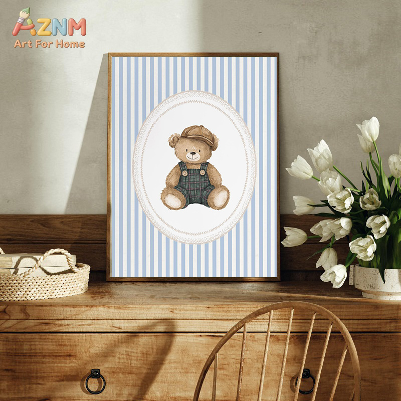 Aquarel teddybeer kinderkamer  - Baby Nursery Set Furniture recensie en prijs