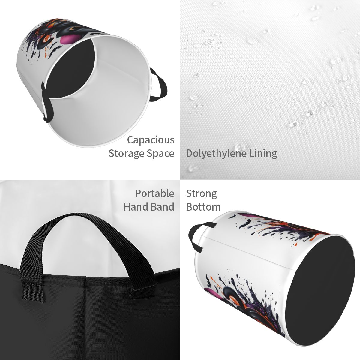 Halloween Zwarte Kat Pompoenen - Baby Nursery Laundry Basket recensie en prijs