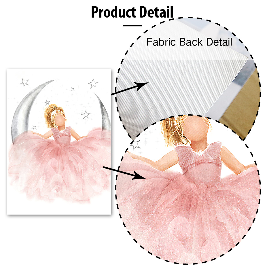 Roze Engel Meisje Zon Maan Wol - Baby Nursery Girl Room recensie en prijs