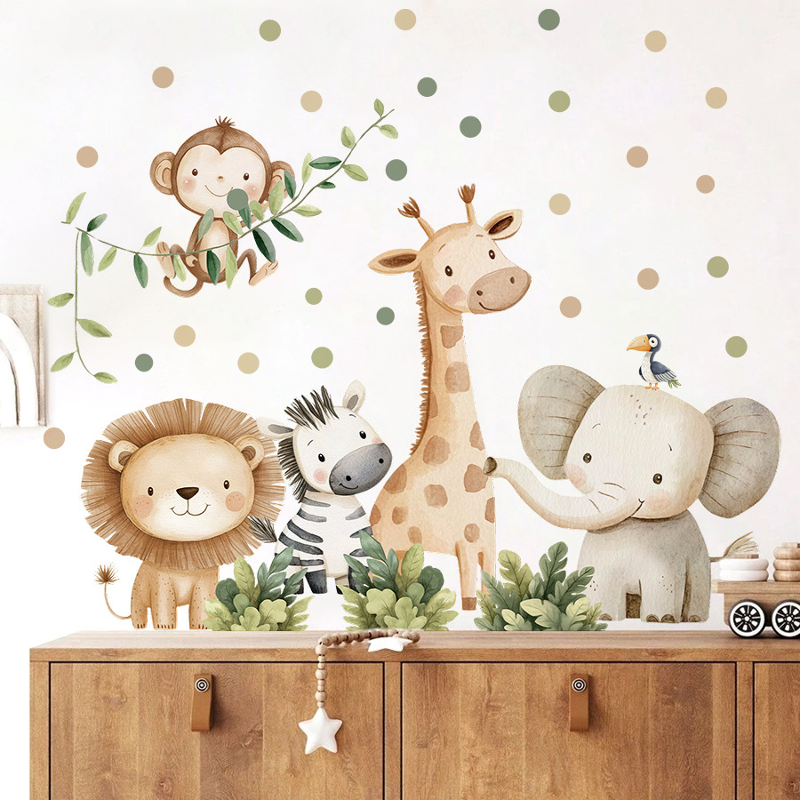 Boho bosdieren muurstickers vo - Baby Nursery Set Furniture recensie en prijs