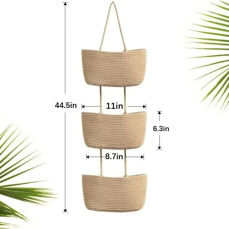 3-laags geweven katoenen hange - Baby Nursery Laundry Basket recensie en prijs