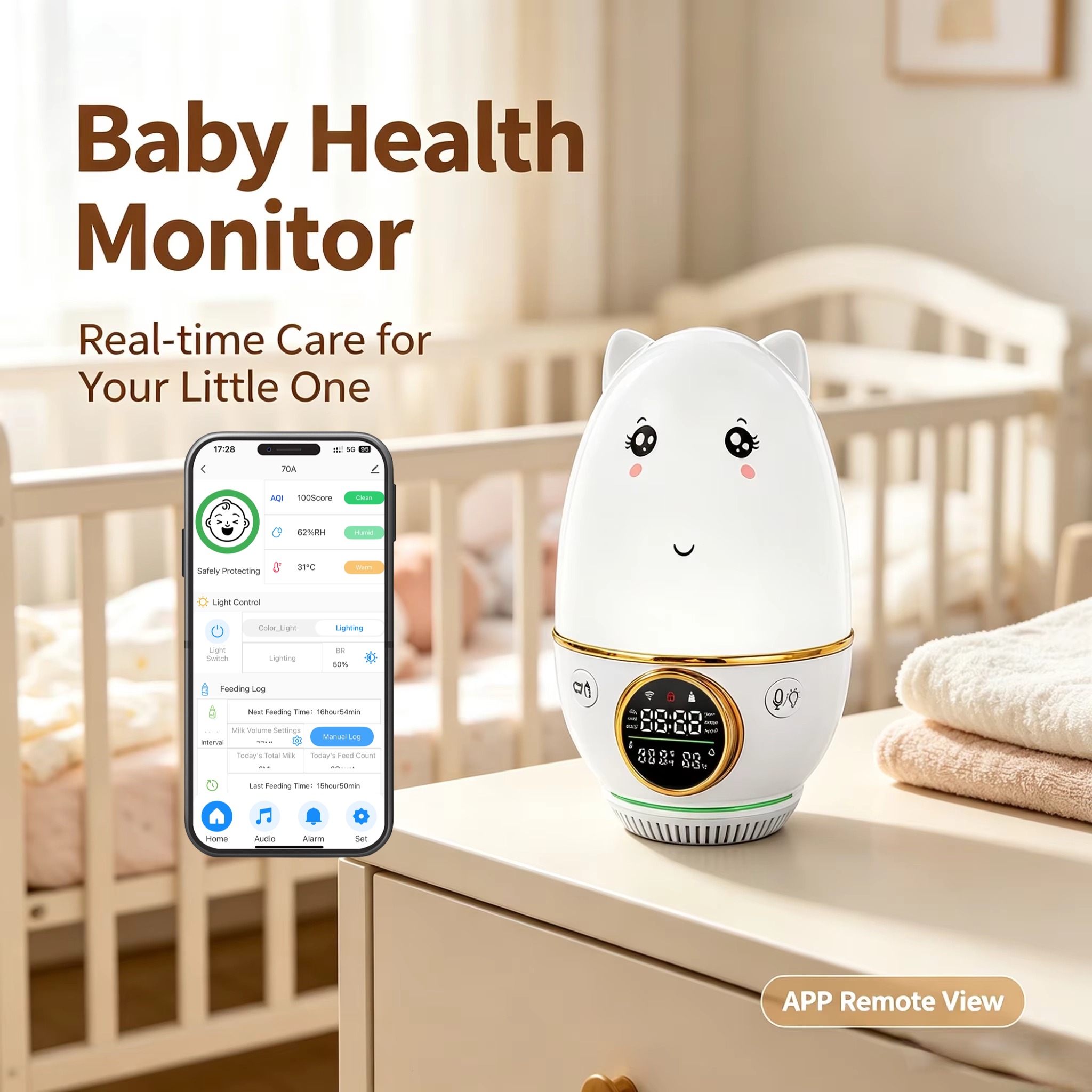HoldPeak Babyfoon CO₂±50ppm Te - Baby Nursery And Co recensie en prijs