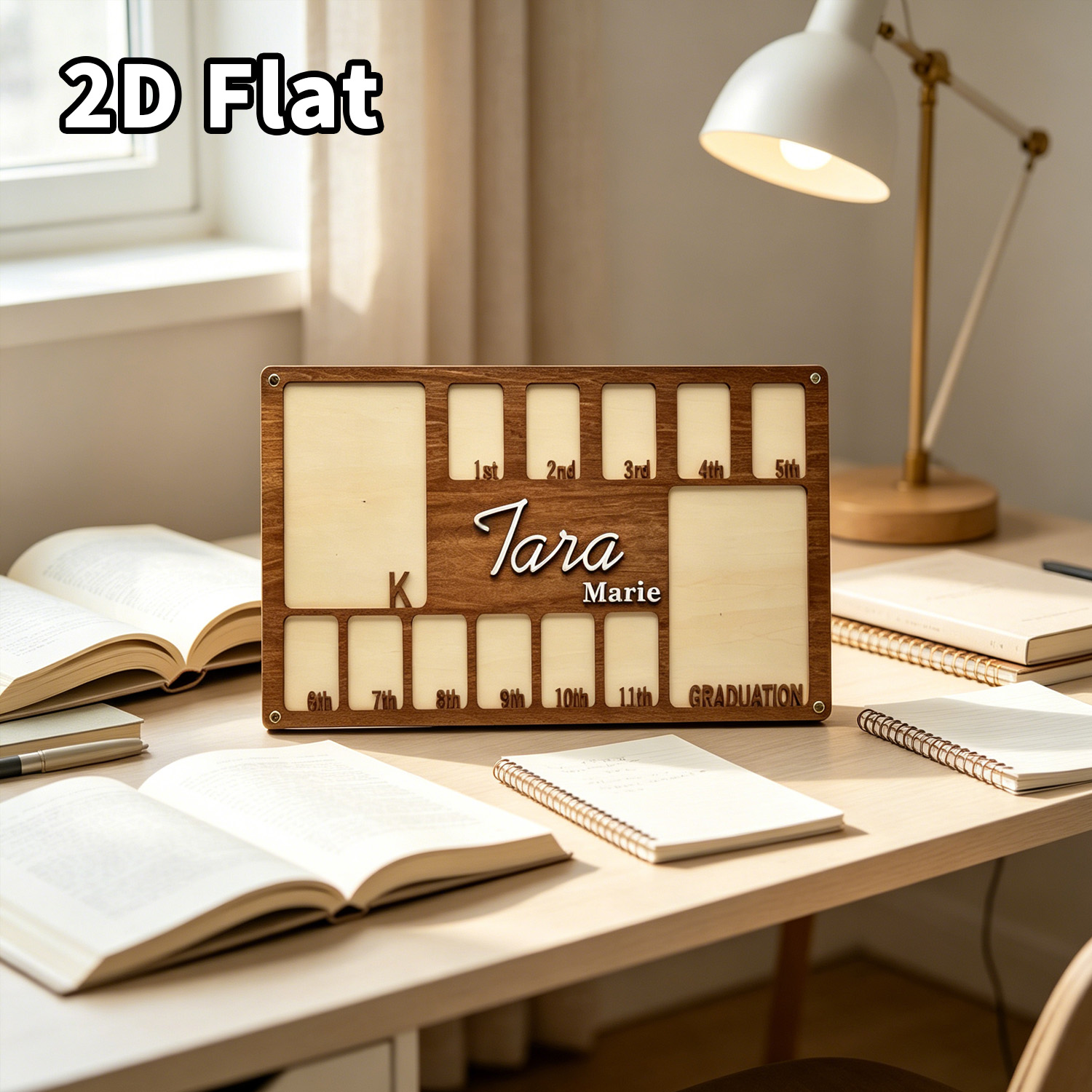1Pc Custom Grade Fotolijst Hou - Baby Nursery Decor recensie en prijs