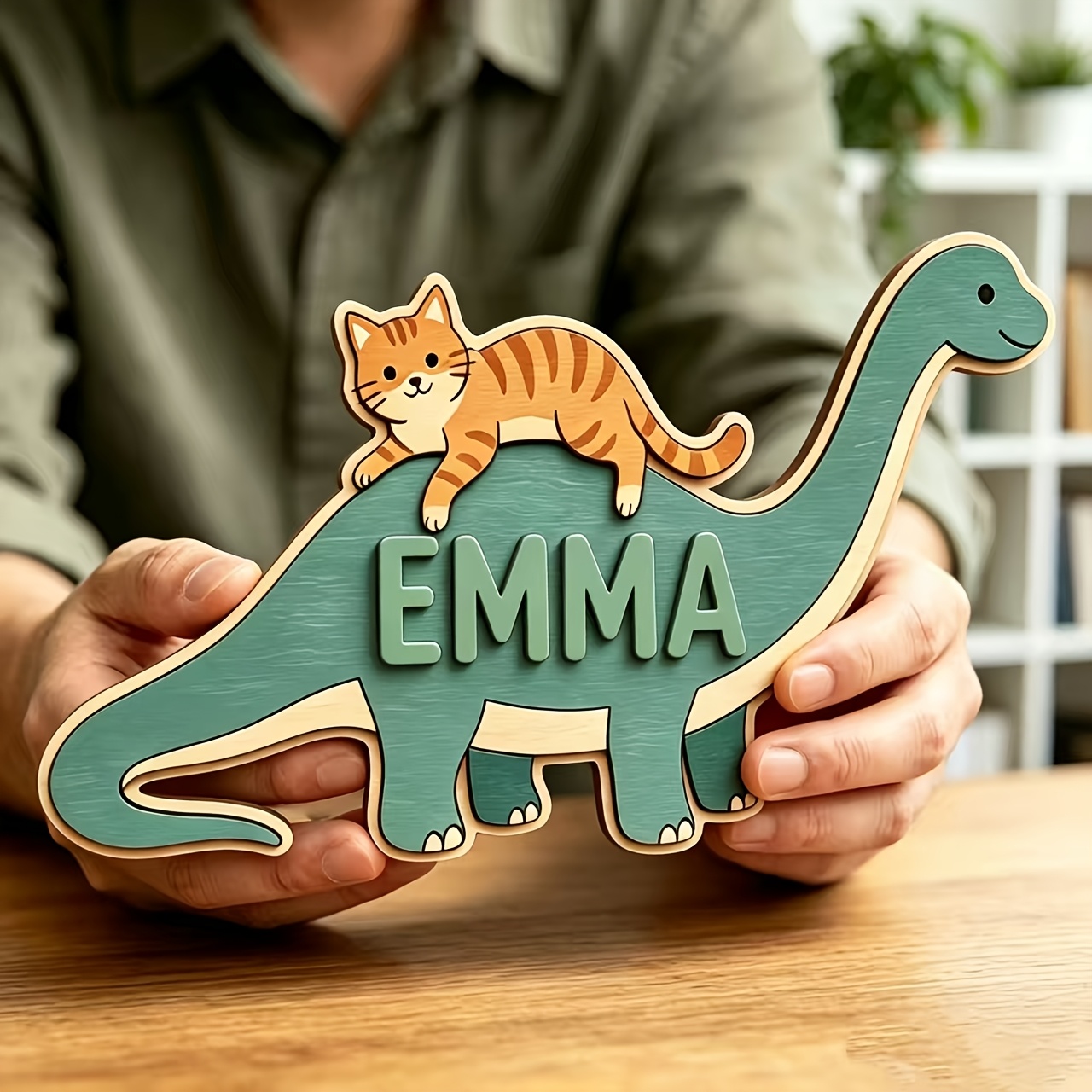Gepersonaliseerde kattenrijden - Baby Nursery Decor recensie en prijs