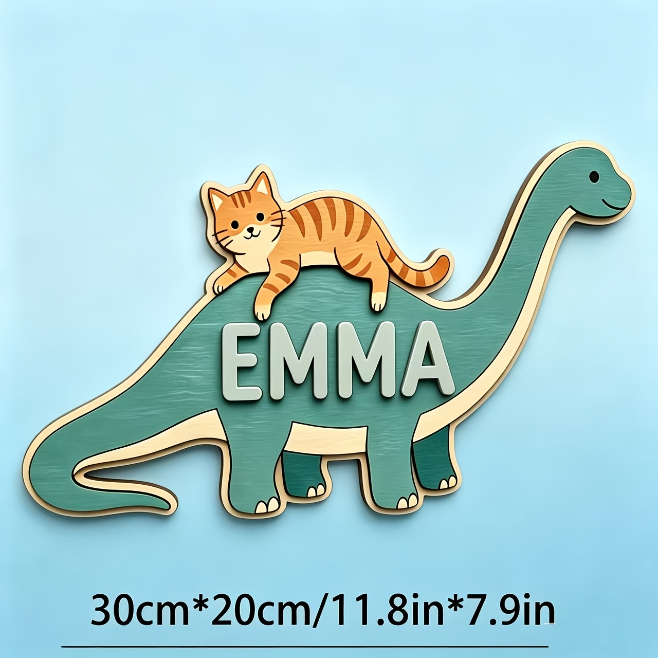 Gepersonaliseerde kattenrijden - Baby Nursery Decor recensie en prijs