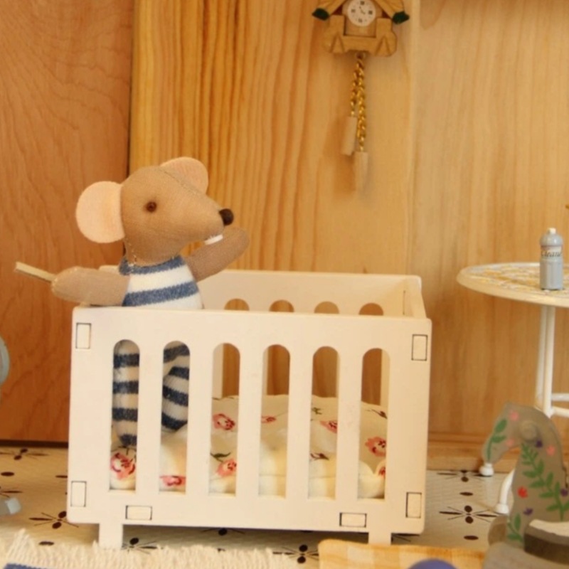 1:12 Schaal Miniatuur Babywieg - Baby Nursery Age recensie en prijs