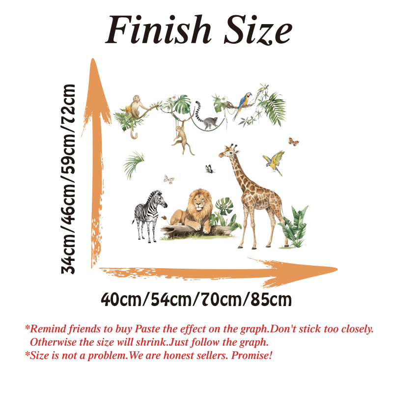Grote jungle dier tropische bl - Baby Nursery Set Furniture recensie en prijs