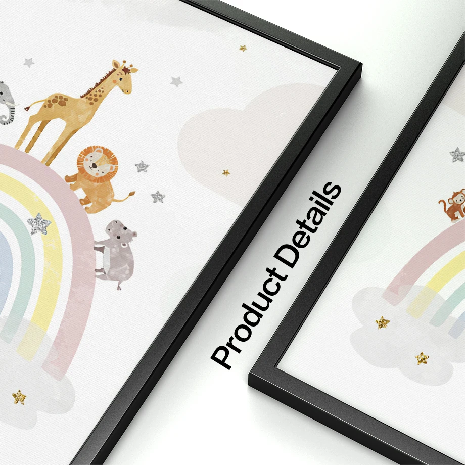 Giraffe Olifant Heteluchtballo - Baby Nursery Pictures recensie en prijs