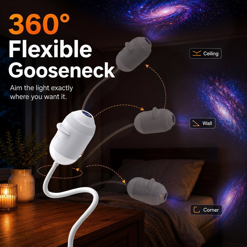 Holografische 5D Star Galaxy O - Night Light Projector Stars recensie en prijs