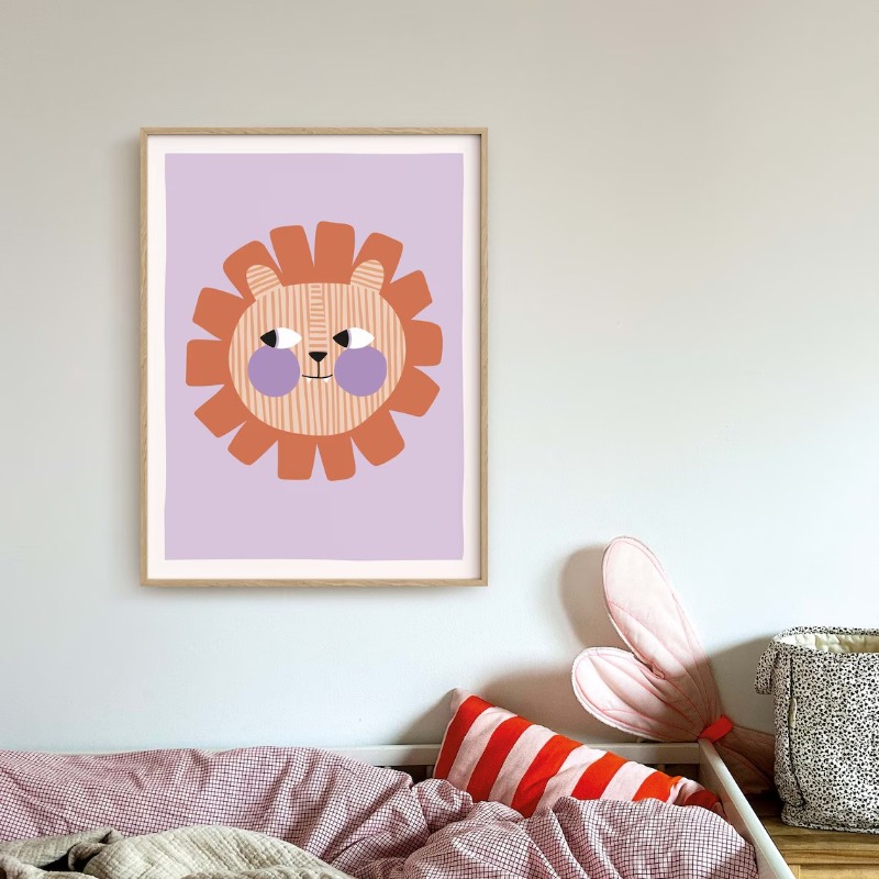 Cartoon schattige dieren illus - Baby Nursery Pictures recensie en prijs