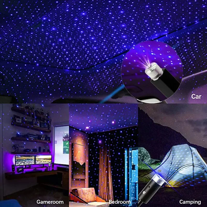 Mini Auto LED Ster Nachtlampje - Night Light Projector Stars recensie en prijs