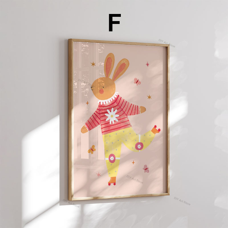 Grappige cartoon dieren kinder - Baby Nursery Pictures recensie en prijs