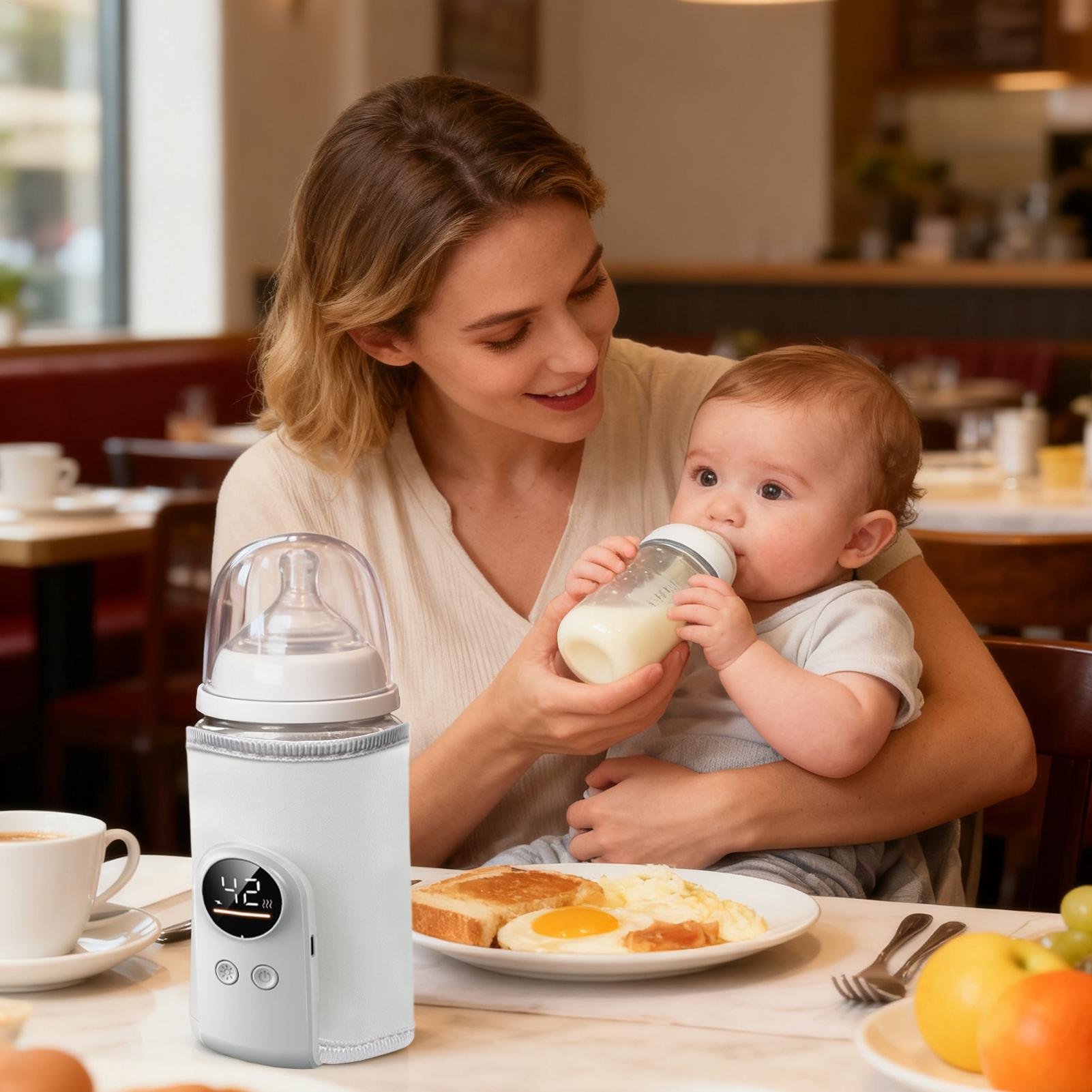 Draagbare flessenwarmer USB-ba - Baby Nursery Unit recensie en prijs