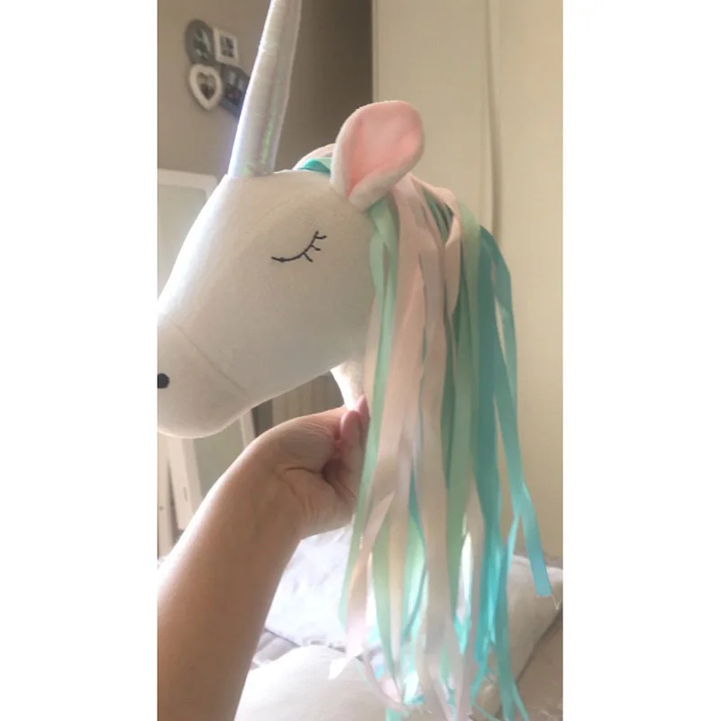 Eenhoorn Pluche Dierenkop Wand - Baby Nursery Girl Room recensie en prijs
