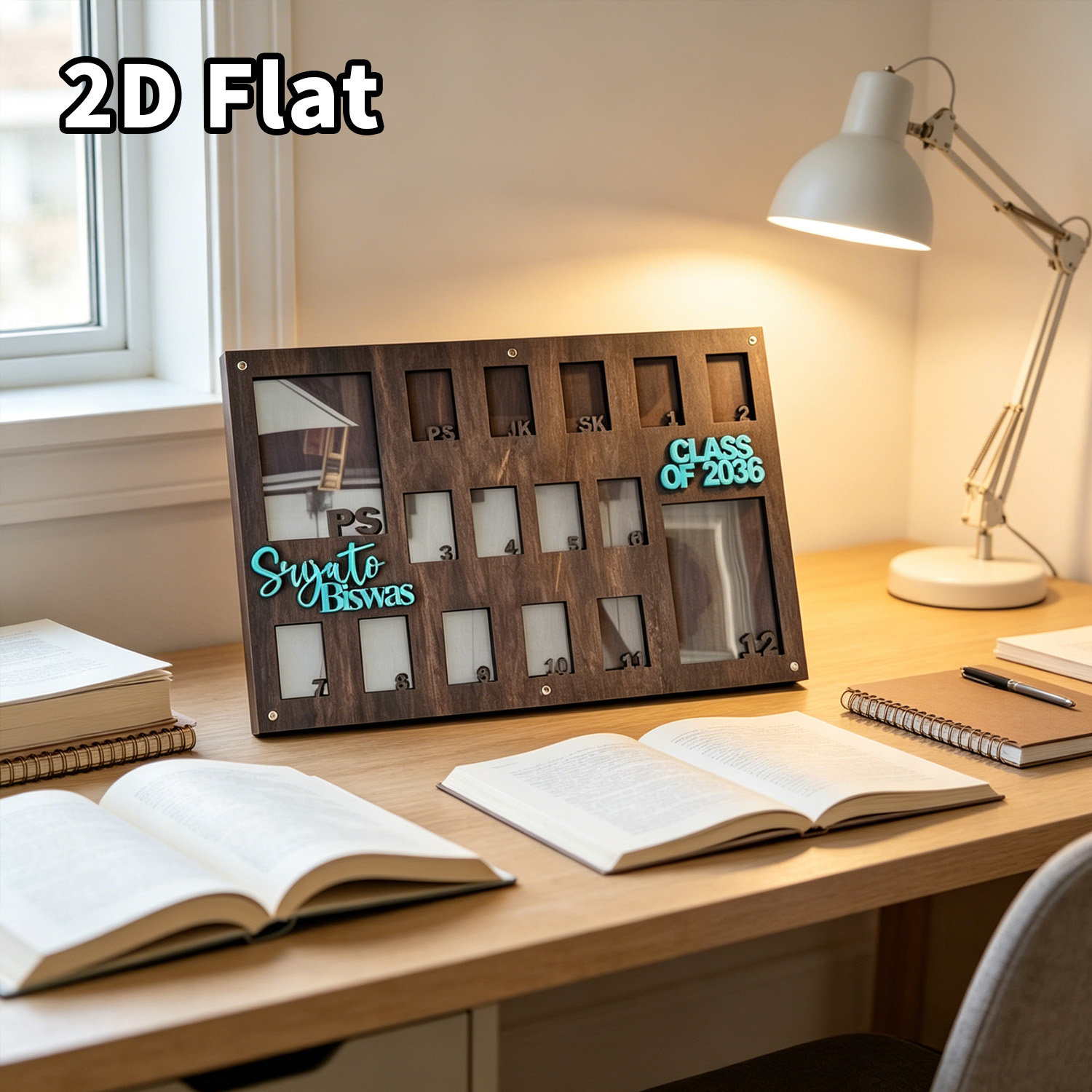 1Pc Custom Grade Fotolijst Hou - Baby Nursery Decor recensie en prijs