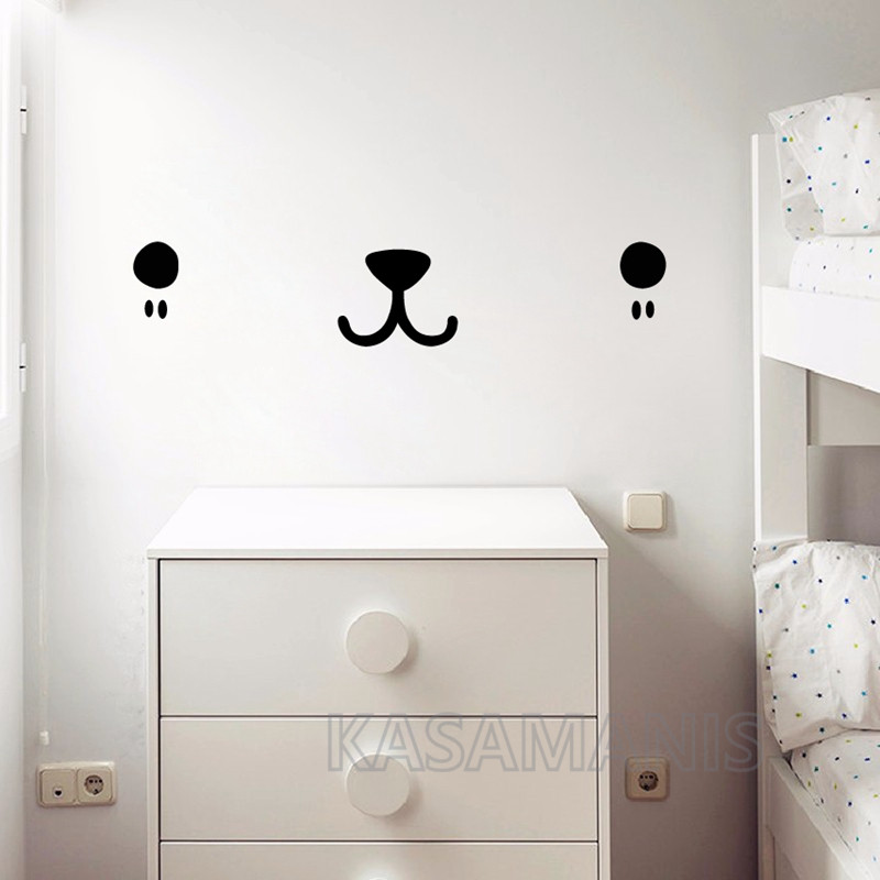 Leuke Kawaii Gezicht Wall Art  - Baby Nursery Set Furniture recensie en prijs
