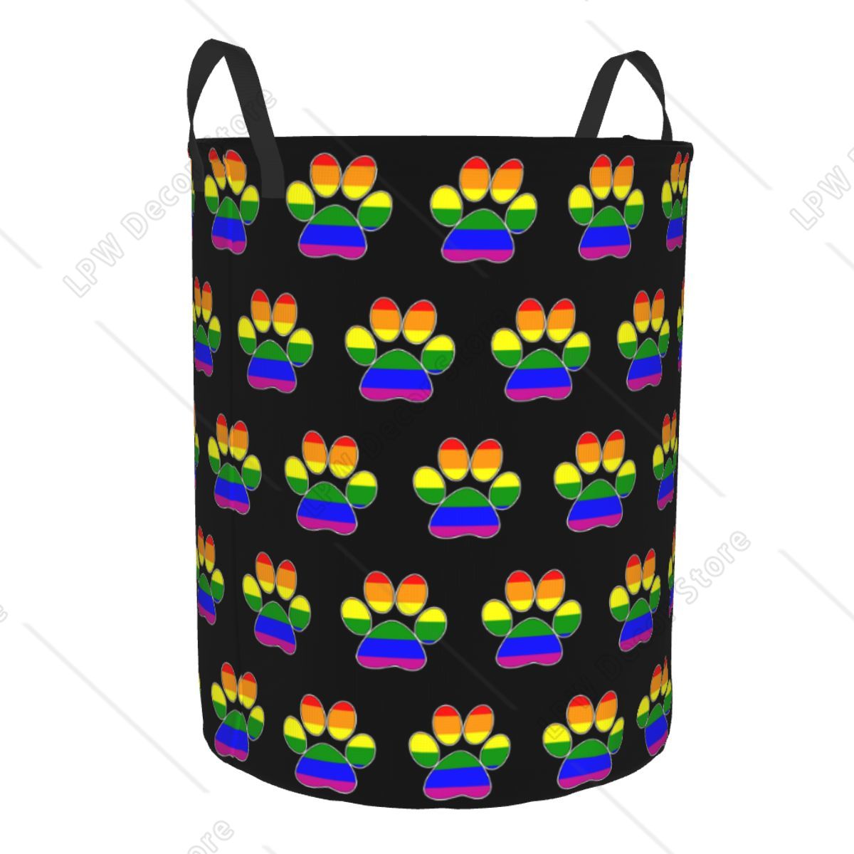 Aangepaste LGBT Pride Gay Paw  - Baby Nursery Laundry Basket recensie en prijs