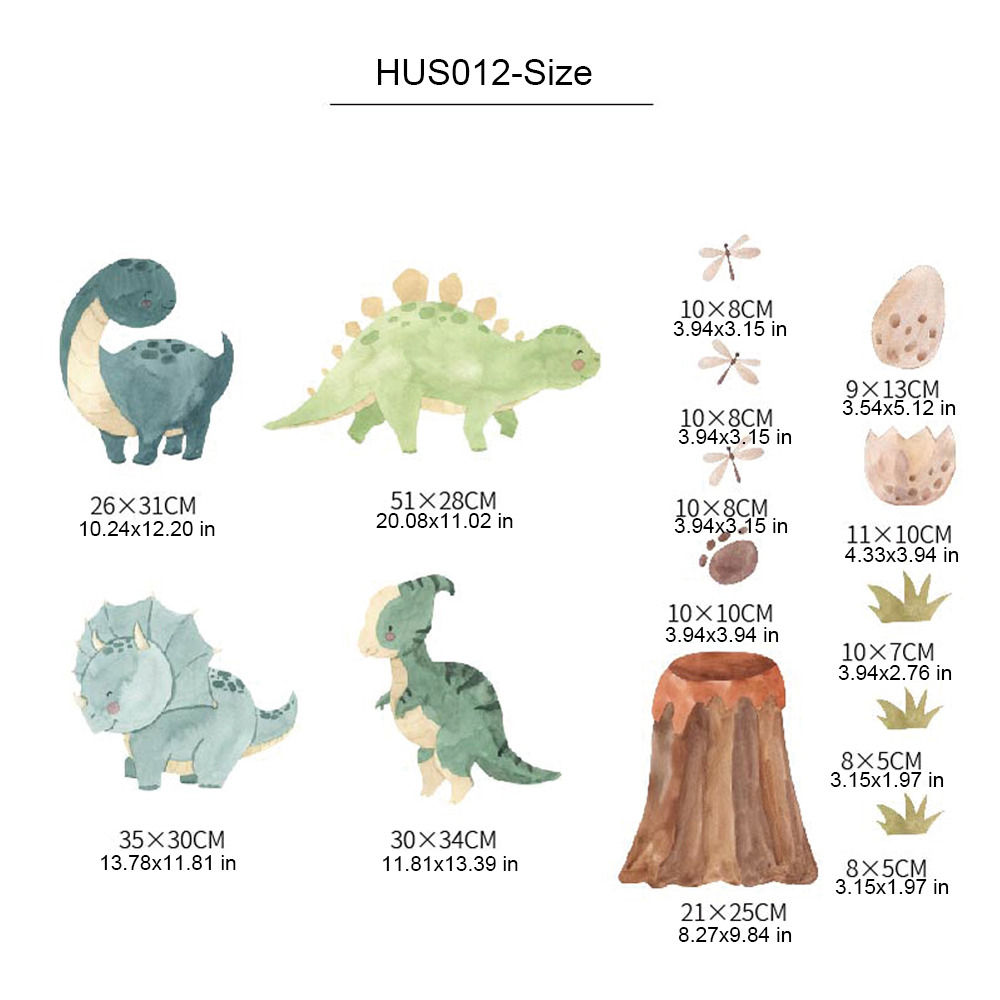 Dinosaurus Muurstickers, Dino  - Baby Nursery Set Furniture recensie en prijs