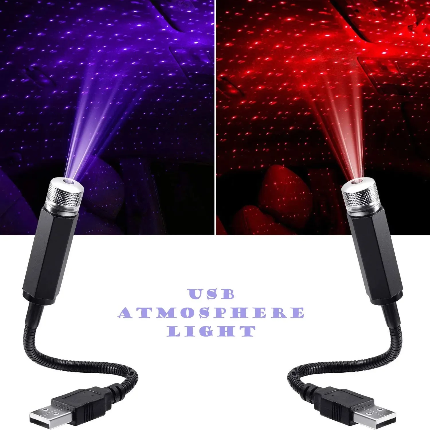 5V USB Mini Auto LED Sterrenhe - Night Light Projector Stars recensie en prijs