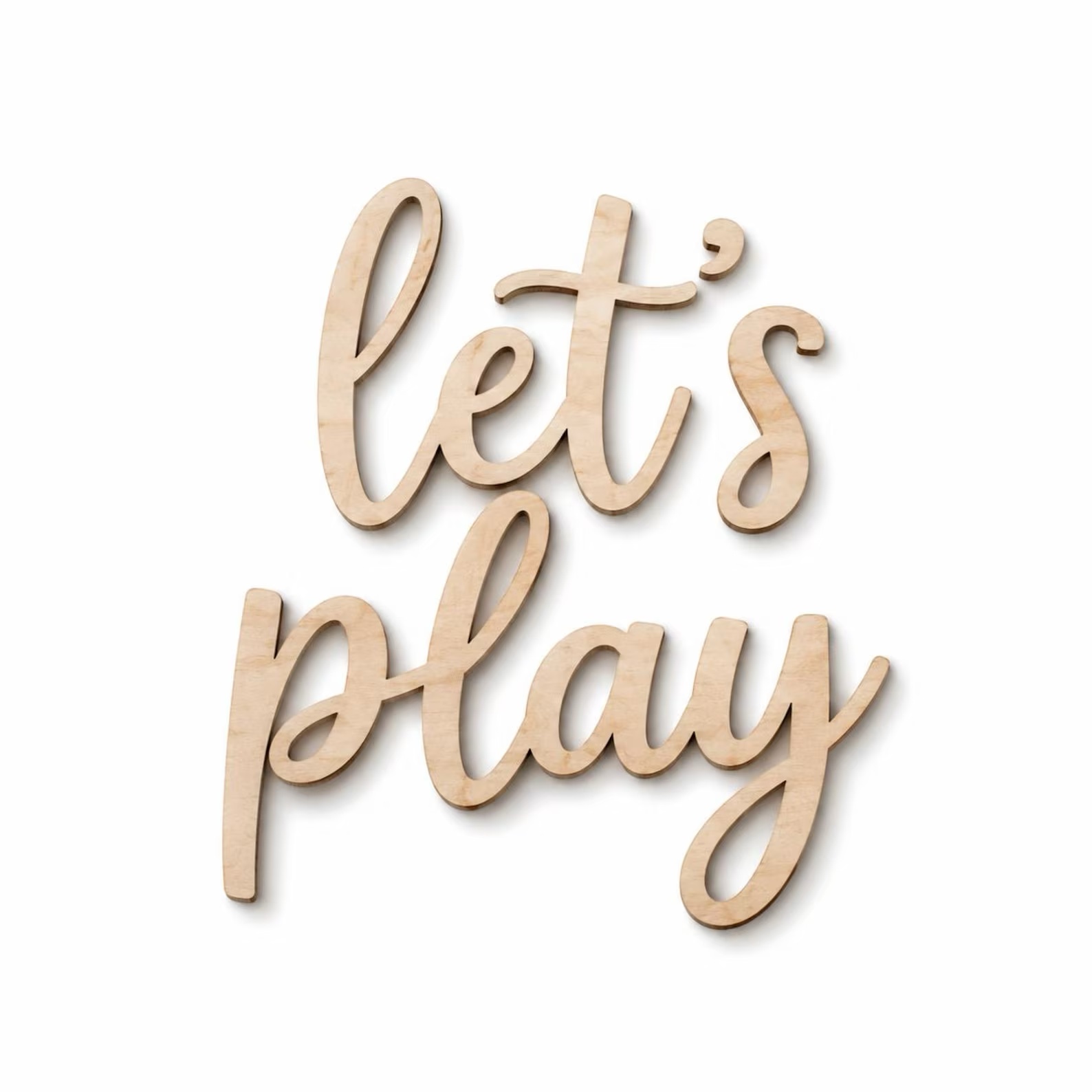 Laten we spelen houten wandbor - Baby Nursery Pictures recensie en prijs