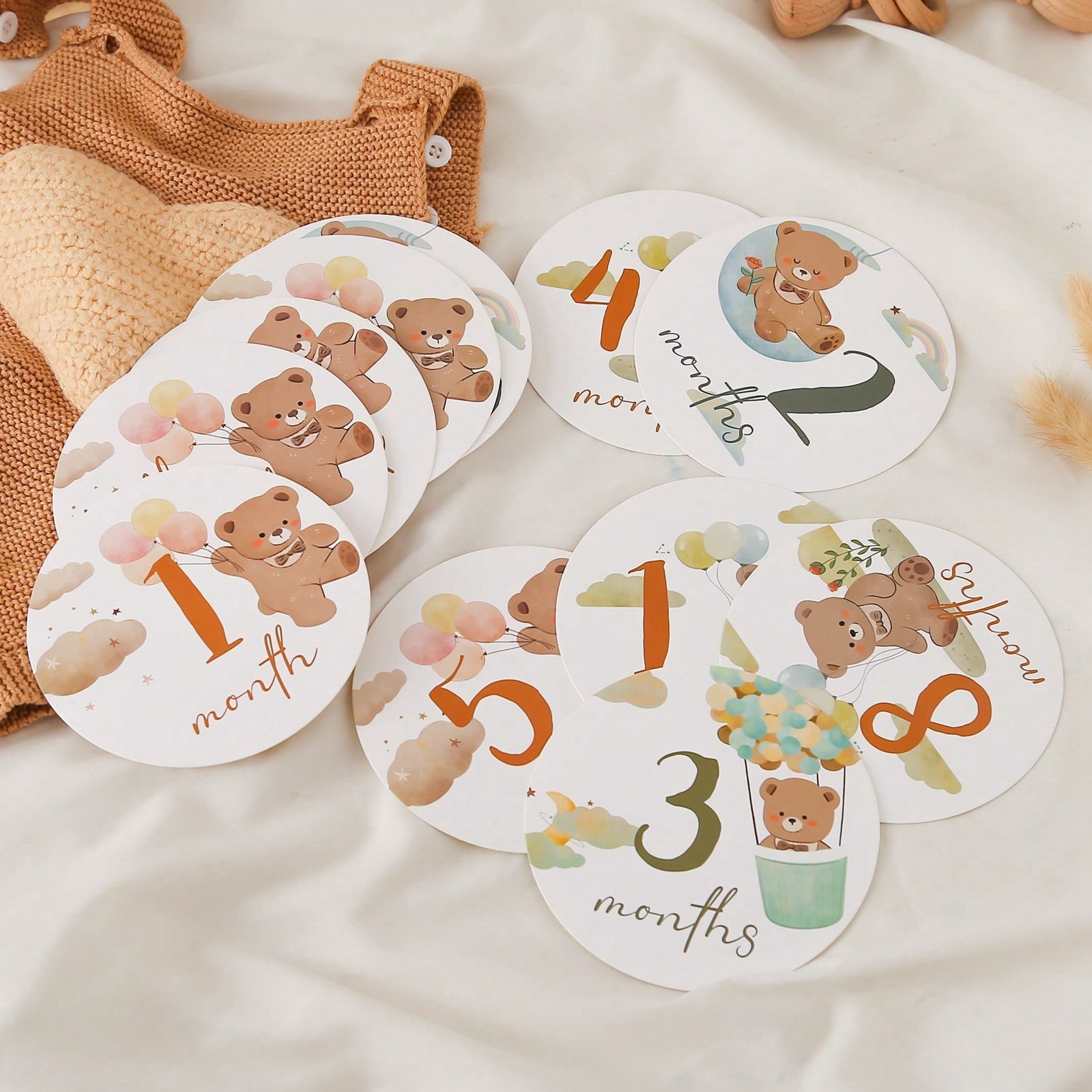 Babyfoto-herinneringskaart, ci - Milestone Card Set recensie en prijs