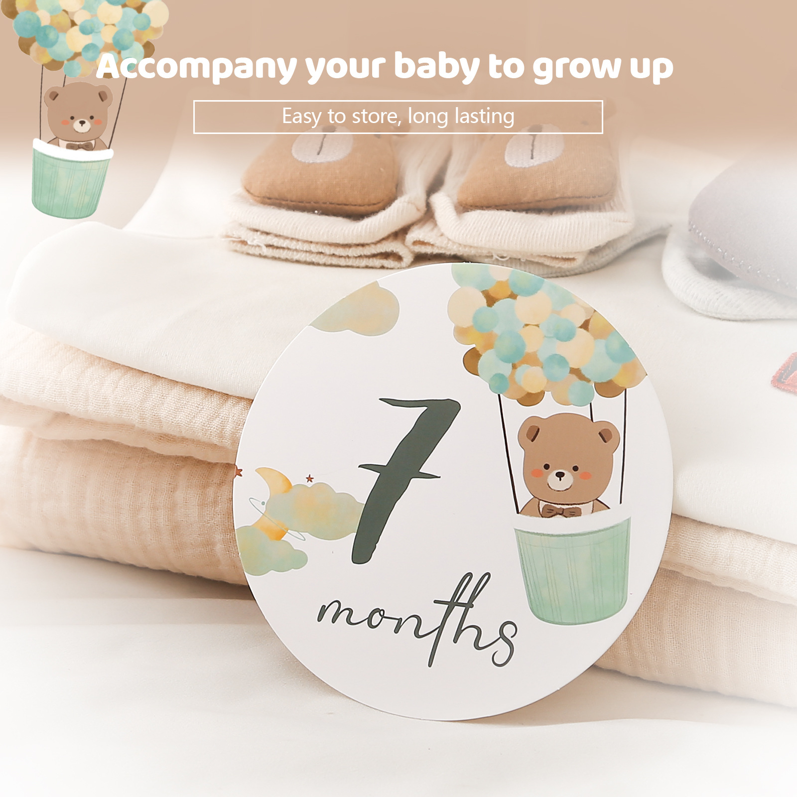 Babyfoto-herinneringskaart, ci - Milestone Card Set recensie en prijs