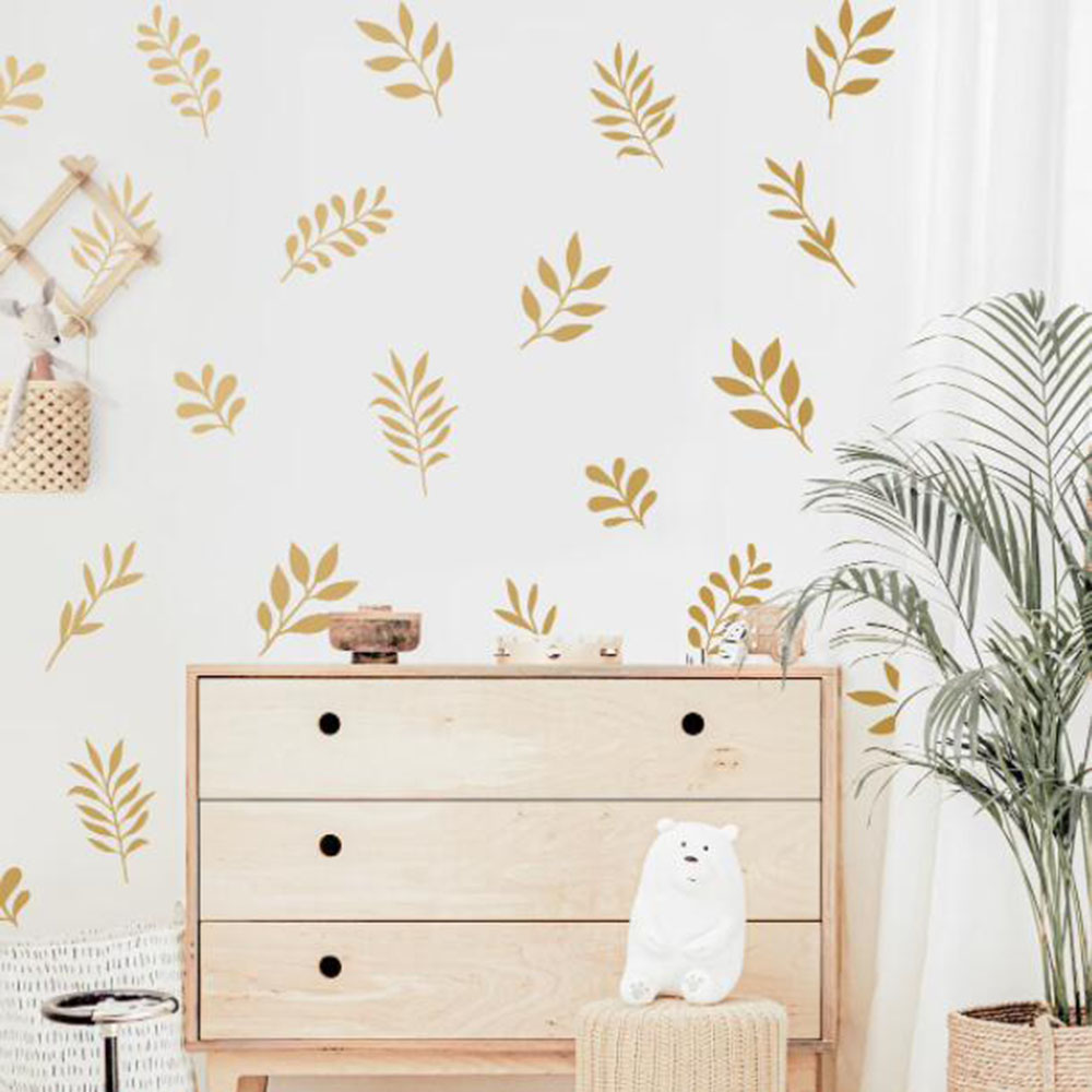 41 stuks botanische blad muurs - Baby Nursery Set Furniture recensie en prijs