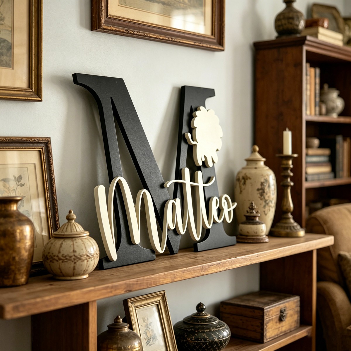 1Pc Aangepaste Leeuw Naam & In - Baby Nursery Decor recensie en prijs