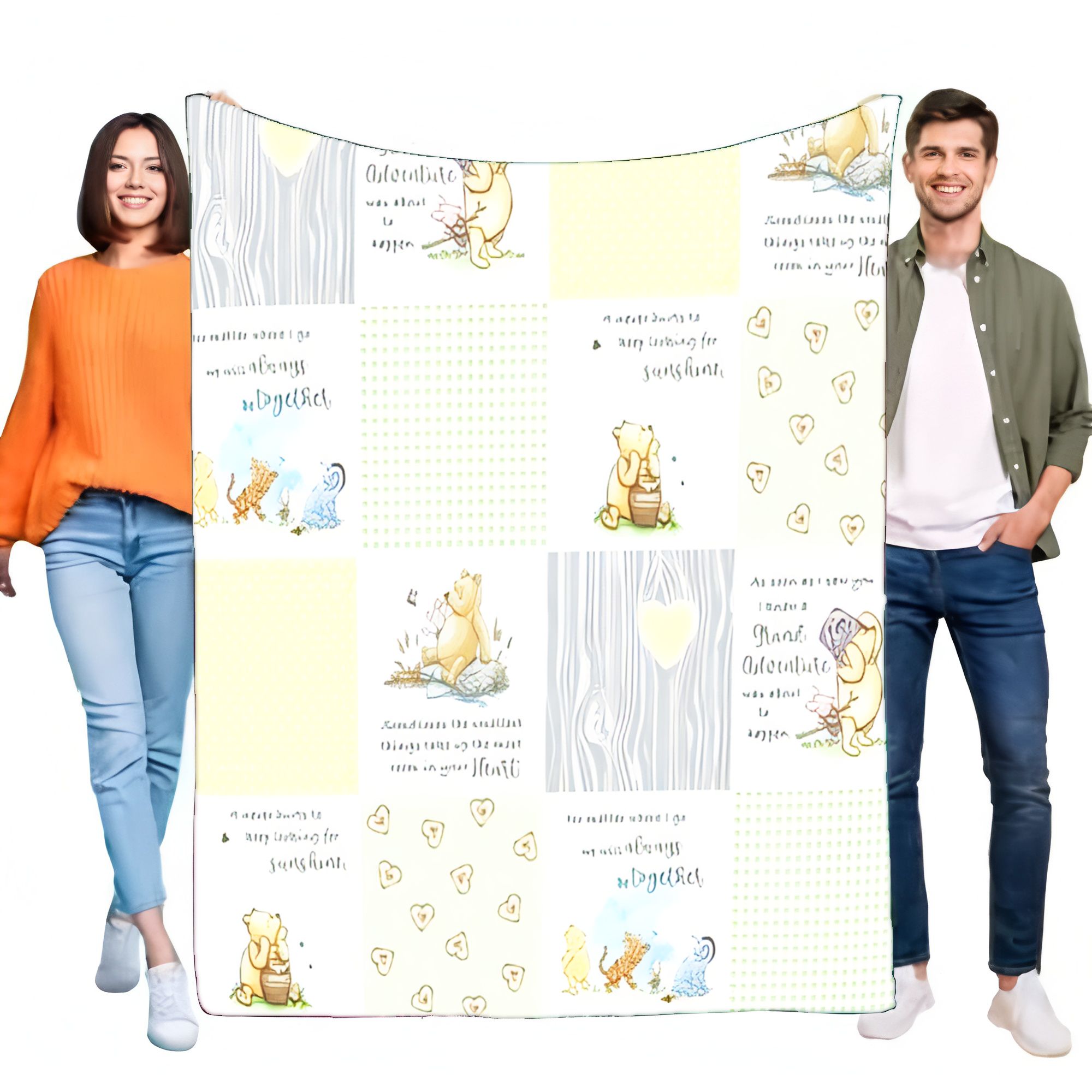 Winnie de Poeh Kleurrijke patc - Baby Nursery Winnie The Pooh recensie en prijs