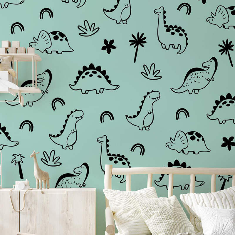 Geometrische dinosaurus boom r - Baby Nursery Set Furniture recensie en prijs