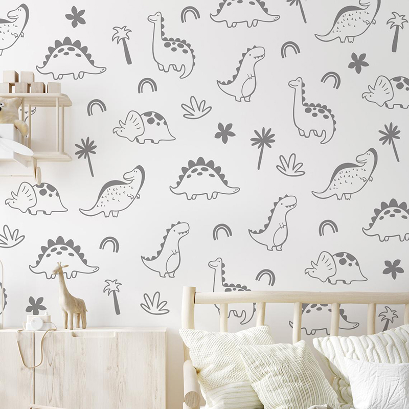 Geometrische dinosaurus boom r - Baby Nursery Set Furniture recensie en prijs
