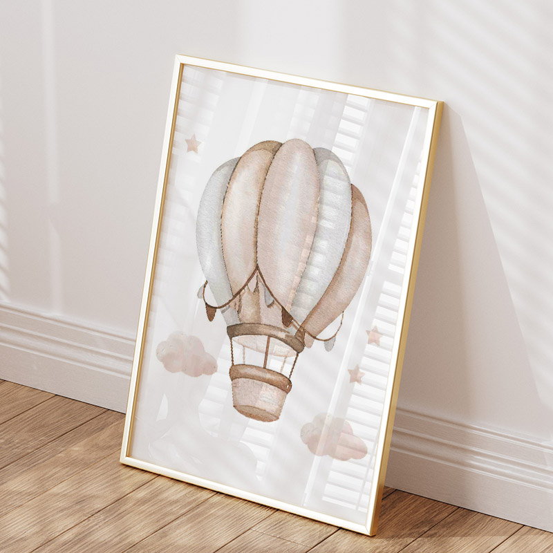 Leuke Olifant Hot Ballon Maan  - Baby Nursery Pictures recensie en prijs