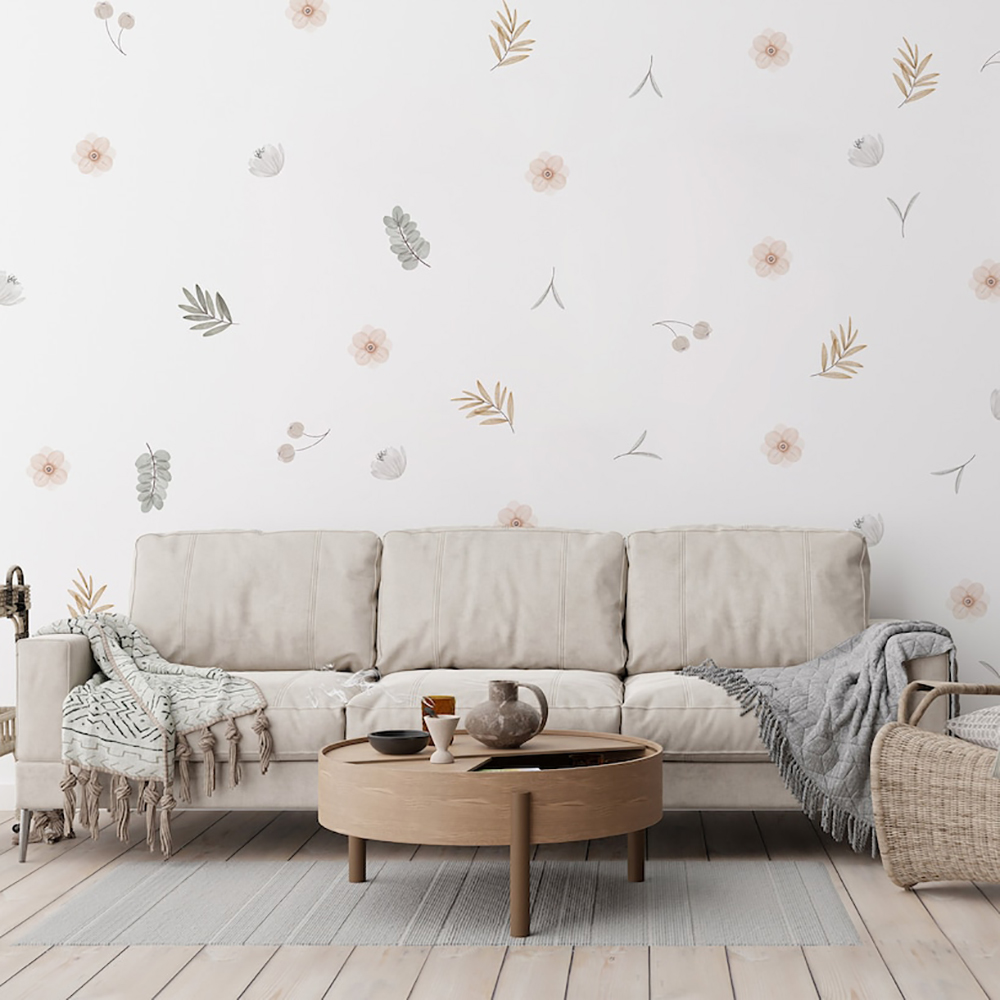 Boho Bladeren Botanische DIY M - Baby Nursery Murals recensie en prijs