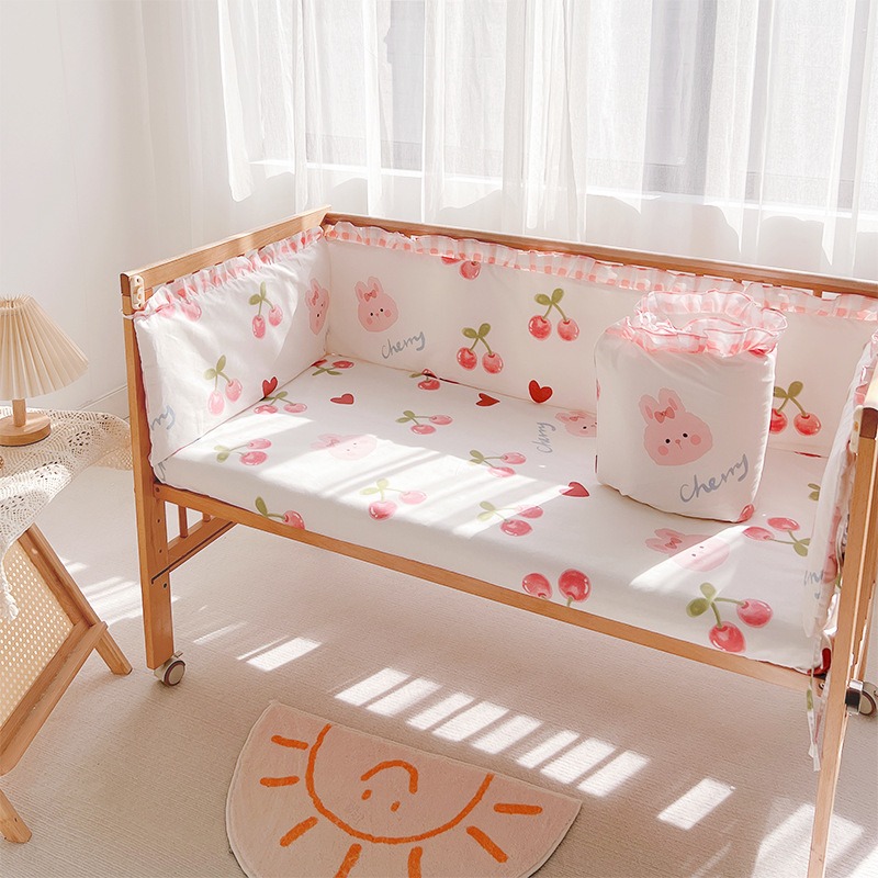 5 Stuks Wieg Beddengoed Set Me - Baby Nursery Girl Room recensie en prijs