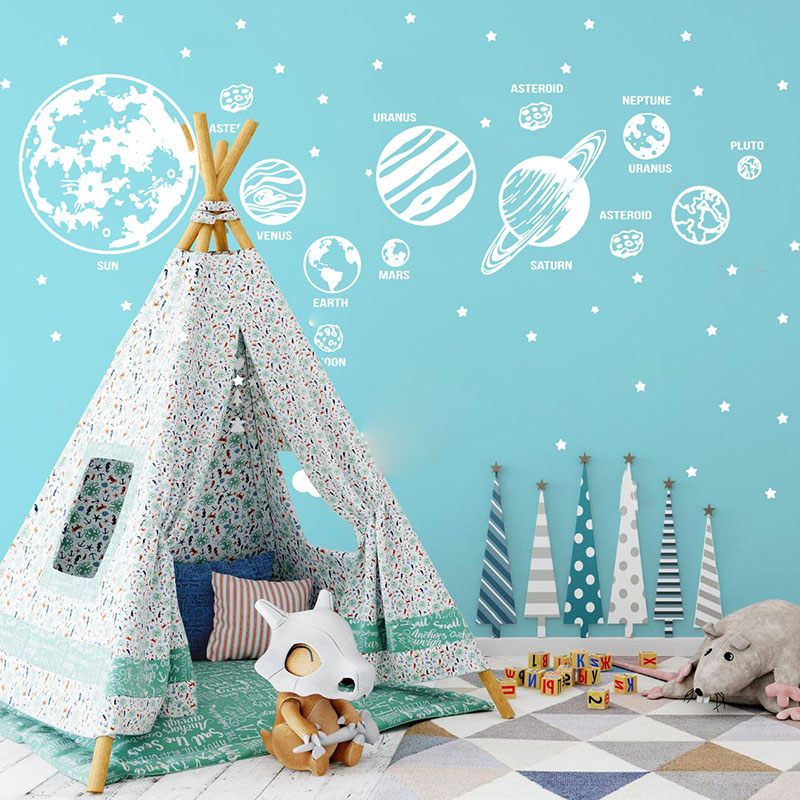 Grote Planeten Zonnestelsel Ru - Baby Nursery Set Furniture recensie en prijs