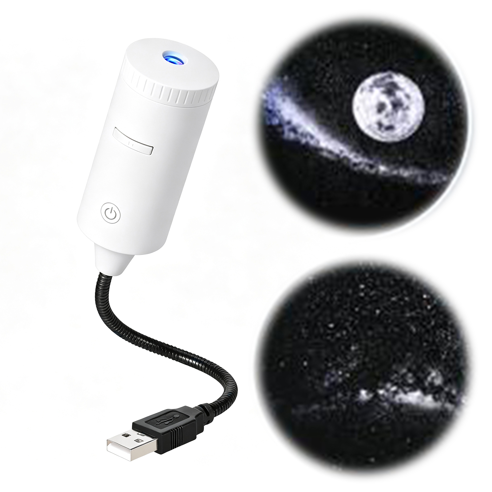 Draagbaar nachtlampje Plug and - Night Light Projector Stars recensie en prijs