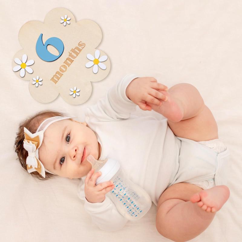 Houten baby maandelijkse mijlp - Milestone Card Set recensie en prijs