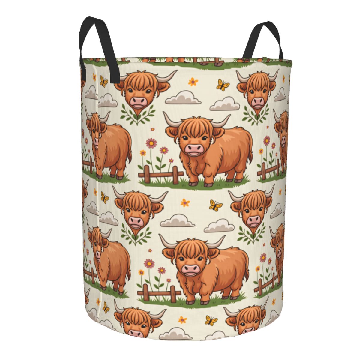 Cartoon Highland Cows wasmand  - Baby Nursery Laundry Basket recensie en prijs