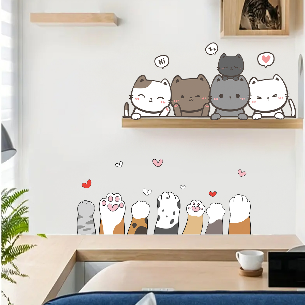 1Pc Cartoon Leuke Kat Klauw vo - Baby Nursery Set Furniture recensie en prijs
